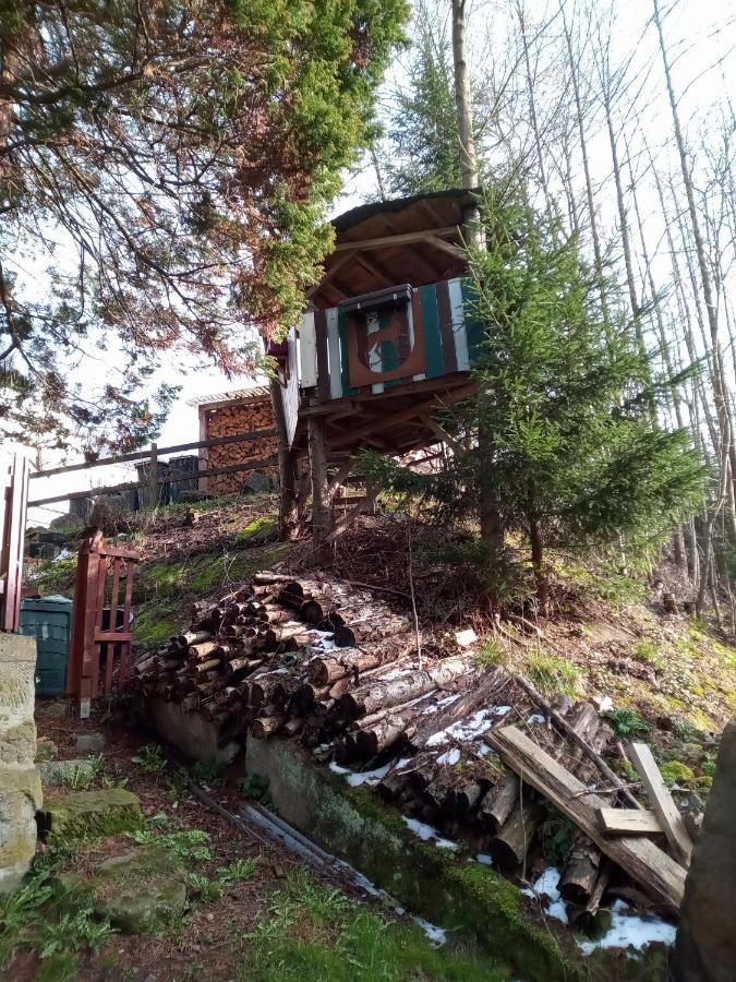 Ferienwohnung Zum Sebnitzer Hirsch 外观 照片